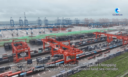 Cina: 2023, oltre 300.000 container spediti via corridoio intermodale