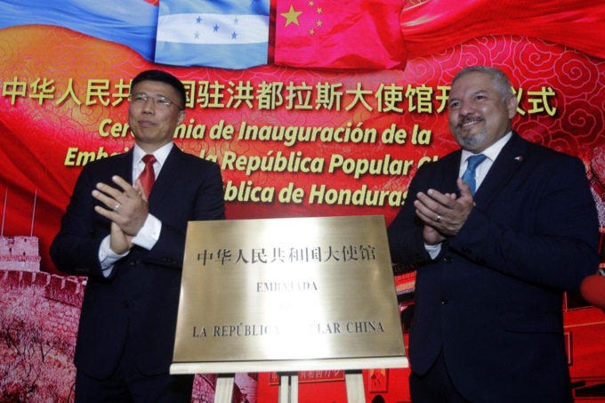 Honduras: inaugurata ambasciata di Repubblica Popolare Cinese
