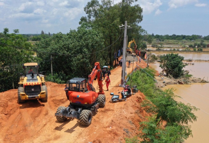 Cina: risposta alle calamità naturali nel Guangxi (2)