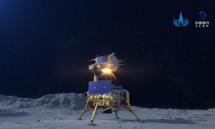 Cina: sonda lunare trasporta carichi utili da Europa e Francia