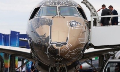 SALONE INTERNAZIONALE DELL'AERONAUTICA DI PARIGI IN CORSO IN FRANCIA