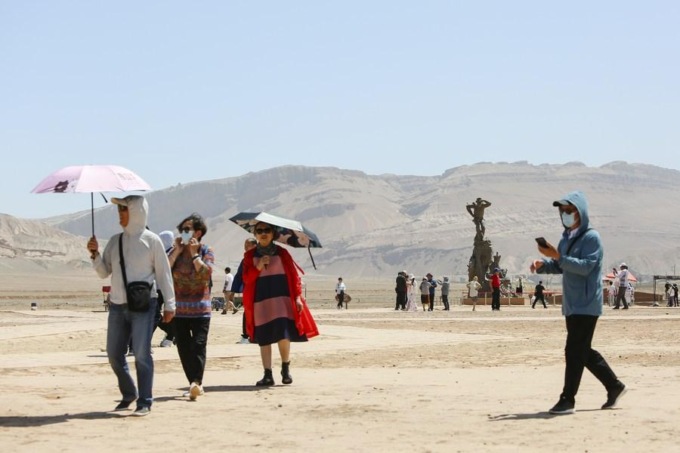 Cina: Xinjiang, Turpan registra aumento visite turistiche a giugno (2)