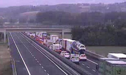 FERENTINO-ANAGNI: INCIDENTE SULL’A1, 8 KM DI CODA