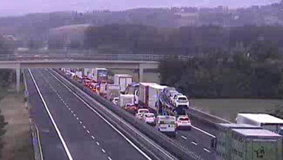 FERENTINO-ANAGNI: INCIDENTE SULL’A1, 8 KM DI CODA
