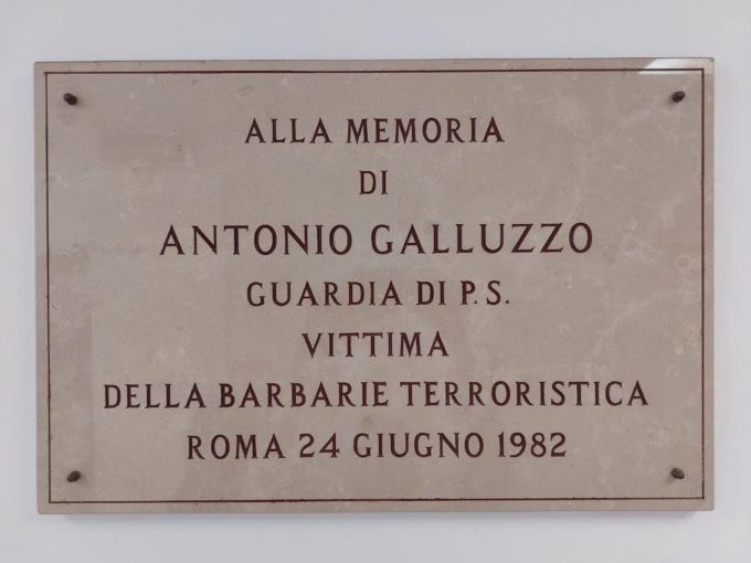 ROMA: UCCISIONE GALLUZZO, 41 ANNI FA L’AGGUATO DEI NAR