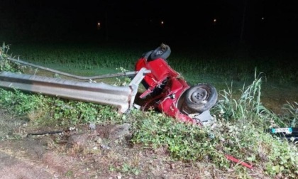 SANT'ELIA FIUMERAPIDO: FINISCE FUORI STRADA, MORTO UN RAGAZZO
