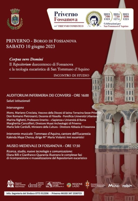 PRIVERNO: S.TOMMASO D’AQUINO, LA RICORRENZA