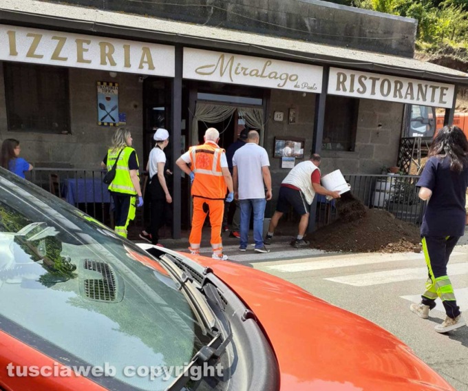 MONTEFIASCONE: COSTONE CROLLA SULL’HOTEL-RISTORANTE, MORTO IL PROPRIETARIO