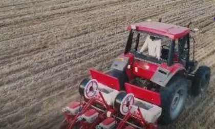 Cina: tecnologia cambia raccolta del grano per una famiglia nell'Henan