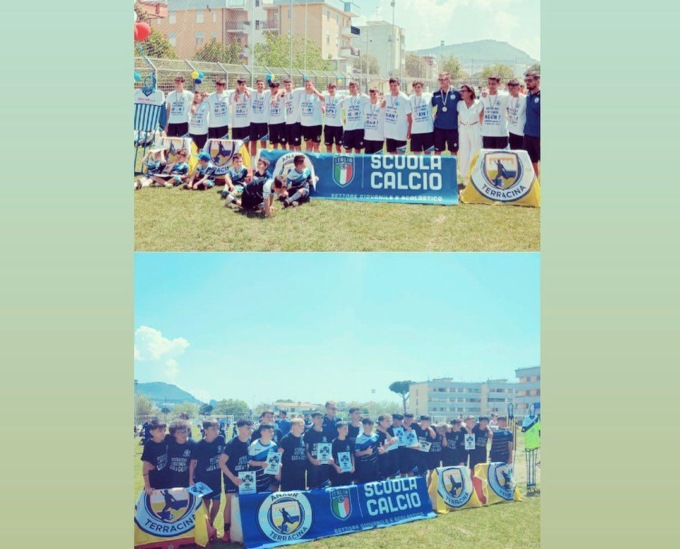 CALCIO GIOVANILE: LA FESTA DELL’ANXUR TERRACINA
