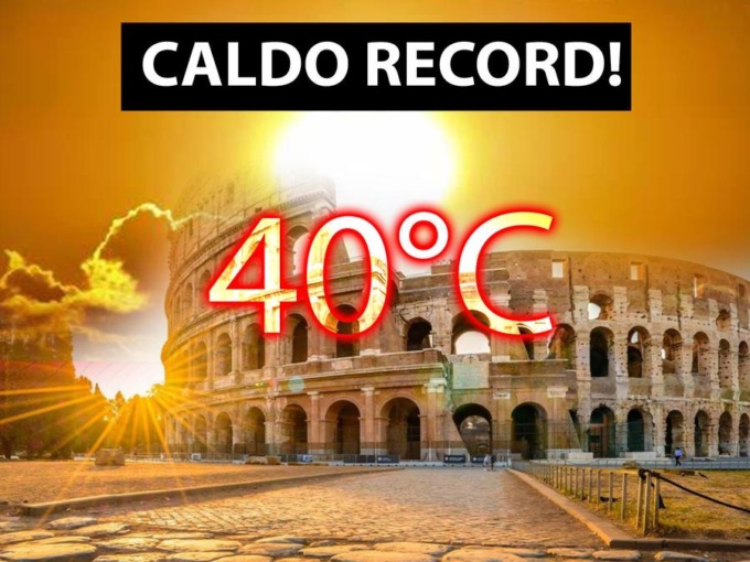 REGIONE: CALDO, TEMPERATURE RECORD E AFA