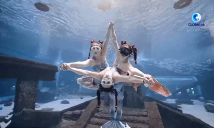 Cina: Kunming ospita competizione sportiva Open Mermaid