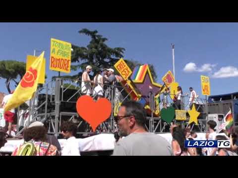 ROMA: PRIDE, 40 MILA IN PIAZZA