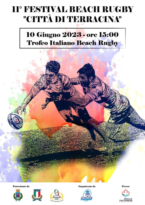 BEACH RUGBY: TERRACINA, SPETTACOLO SULLA SPIAGGIA