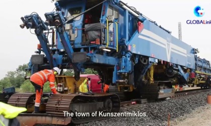 Ungheria: inizia posa binari di sezione realizzata dalla Cina di ferrovia Budapest-Belgrado