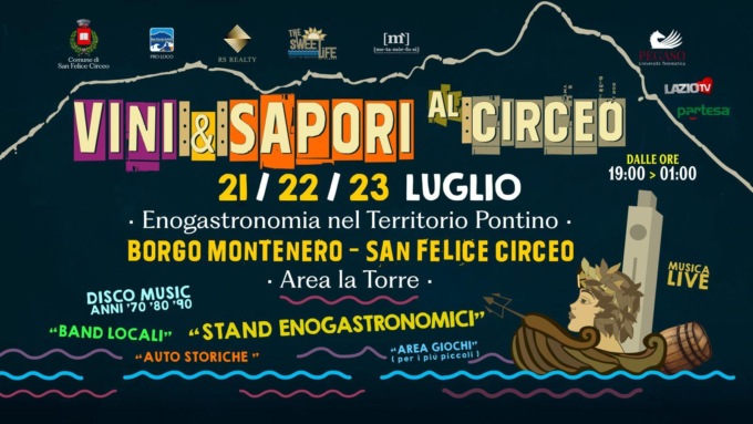 SAN FELICE CIRCEO: “VINI E SAPORI AL CIRCEO”, L’EVENTO
