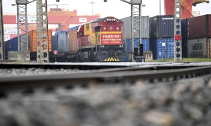 Cina-Europa: Xi'an, viaggi treni merci +46,4% a gennaio-giugno