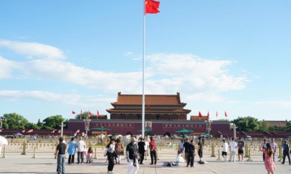 Cina: panorami estivi lungo l'Asse centrale di Pechino (3)