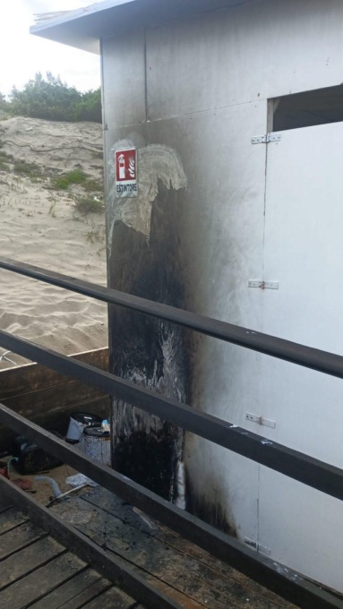 SABAUDIA: AVVERTIMENTO DI FUOCO SUL LUNGOMARE