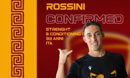 PALLAVOLO: LUCA ROSSINI (PREPARATORE ATLETICO) CONFERMATO AL ROMA VOLLEY