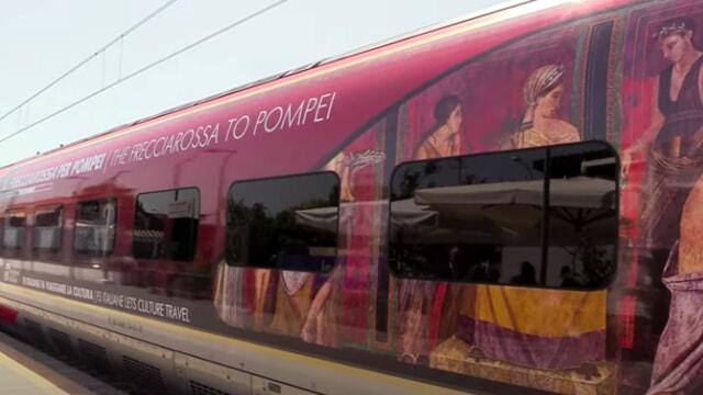 ROMA: INAUGURATO IL TRENO PER POMPEI