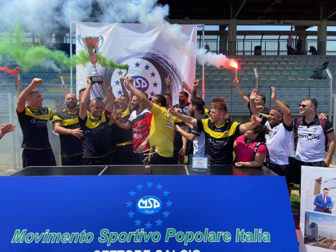 CALCIO AMATORIALE: SAN DAMIANO CAMPIONE D’ITALIA
