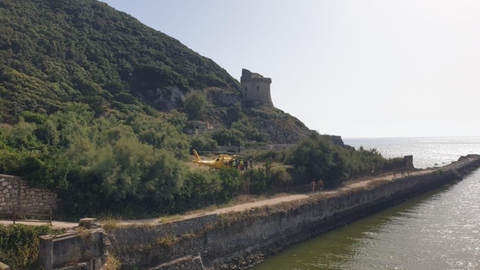 S. FELICE CIRCEO: SALVATO ESCURSIONISTA SUL PROMONTORIO