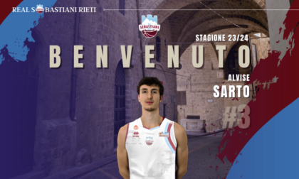 BASKET LEGA DUE: ALVISE SARTO ALLA SEBASTIANI RIETI
