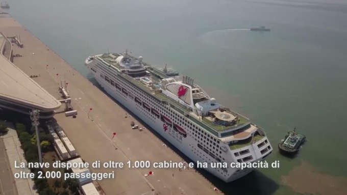 Cina: porto Tianjin ospita prima nave crociera internazionale in 3 anni