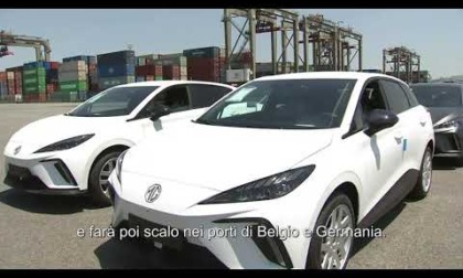Cina: porto Xiamen registra esportazione di oltre 1.800 NEV in Europa