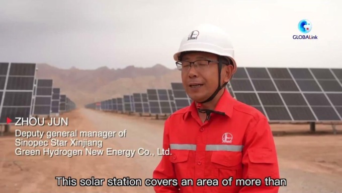 Cina: tour di mega progetto per idrogeno verde nello Xinjiang
