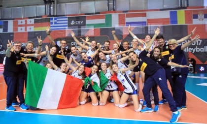 PALLAVOLO UNDER 17: ITALIA CAMPIONE D’EUROPA CON BOVOLENTA E BONAFEDE