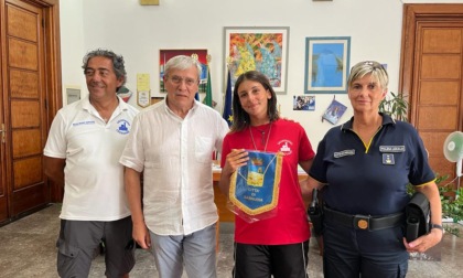 SABAUDIA: RICONOSCIMENTO ALLA BAGNINA NOEMI MARANGON