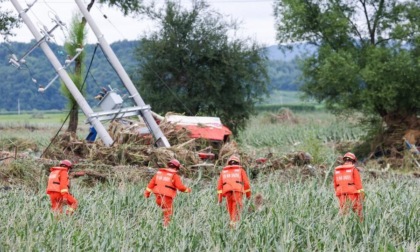 Cina: Jilin, in corso operazioni di soccorso dopo alluvioni a Shulan (1)
