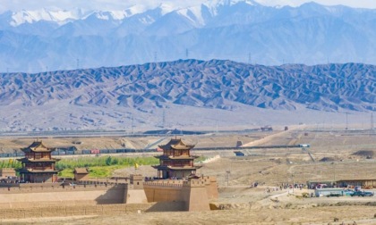 Cina: Gansu, Passo di Jiayu attira sempre più visitatori (2)