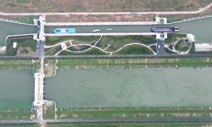 Cina: sezione mega progetto deviazione idrica avvia operazioni di prova (1)