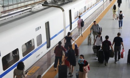 CINA: TRAFFICO PASSEGGERI AUMENTA DEL 47% A LUGLIO