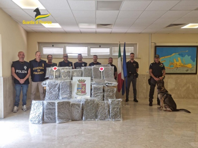 CIVITAVECCHIA: DROGA, MAXI CARICO DALLA SPAGNA