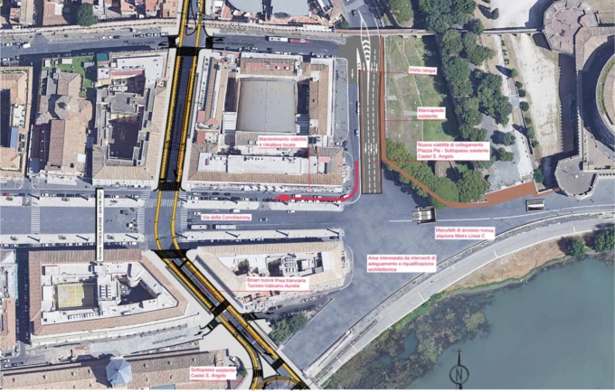 ROMA: AL VIA I LAVORI A PIAZZA PIA