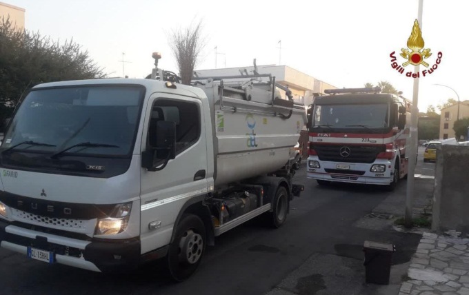 ANZIO: INCIDENTE SUL LAVORO, FERITO UN OPERATORE ECOLOGICO