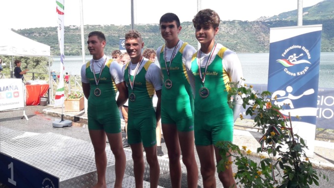 CANOA: CAMPIONATI ITALIANI, SEI MEDAGLIA PER LE FIAMME GIALLE