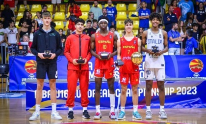 BASKET: EUROPEI UNDER 16, IL PONTINO PEREZ VICE CAMPIONE CON GLI AZZURRI