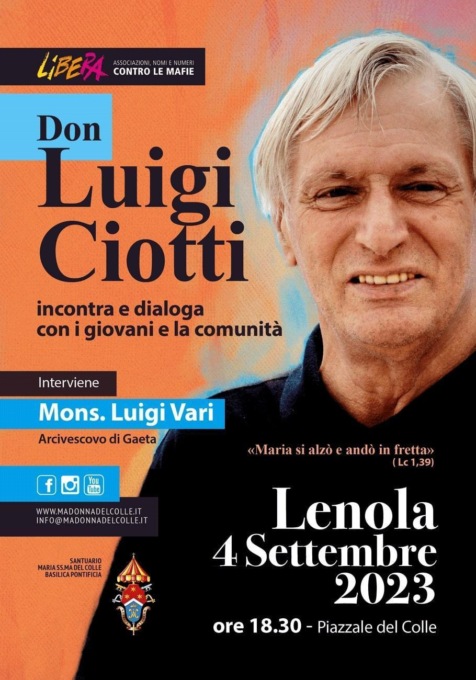 LEONOLA: LA VISITA DI DON LUIGI CIOTTI