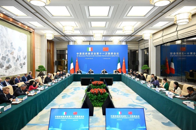 Cina-Italia: tenuta 11ma Riunione congiunta del Comitato governativo (1)