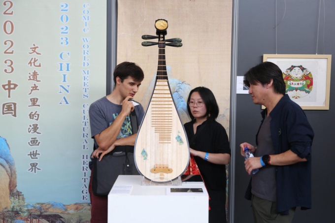 Belgio: apre padiglione cinese al Brussels Comic Strip Festival