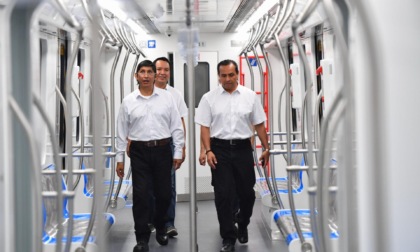 CINA-MESSICO: PRESENTATO TRENO PER METROPOLITANA LEGGERA (1)