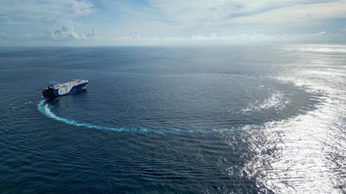 Cina: nave EMDEN per trasporto auto consegnata a società norvegese (1)