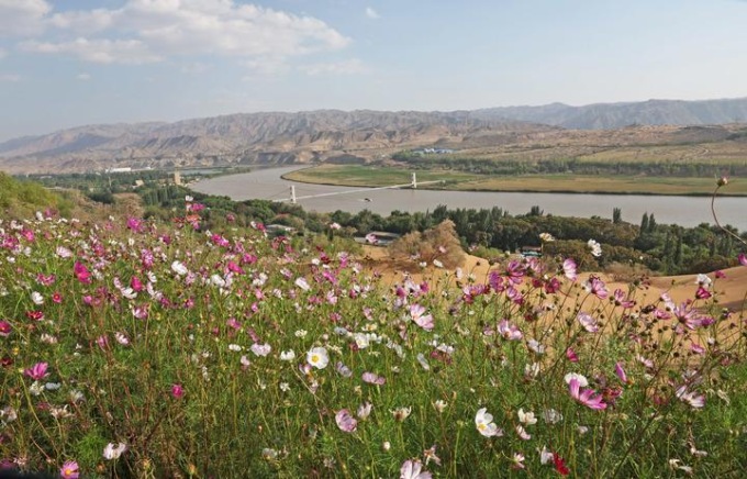 Cina: controllo del deserto nel distretto di Shapotou del Ningxia 