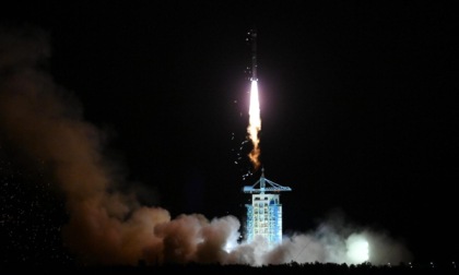 Cina: lancio del satellite da Centro di Jiuquan (2)