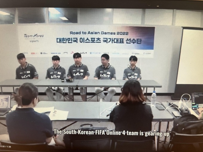 Corea del Sud: squadra eSports si prepara per Giochi asiatici Hangzhou